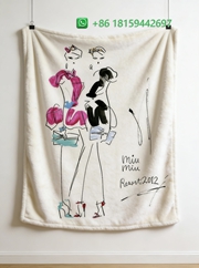Miumiu Throw Blankets